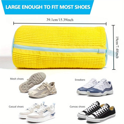 Heavy-Duty Shoe Wash Bag – Safe, Scratch-Free Laundry Cleaning for Sneakers & Everyday Shoes